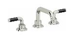 California Faucets3002FDescanso 8 in. Widespread Lavatory Faucet w/ Carbon-Fiber Lever Handles