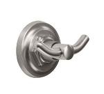 California Faucets30K_DRHDescanso Double Robe Hook w/ Knurled Accent