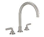 California Faucets3108Descanso Complete Roman Tub Set Smooth Handles