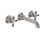 California FaucetsTO_V3002XF_7Descanso Vessel Lavatory Faucet Trim Only Carbon Fiber Cross Handl